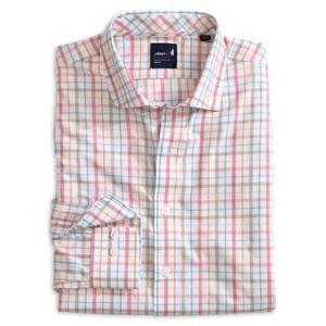Johnnie-O Maarten Button Down Shirt Cinnamon Large New With Tags